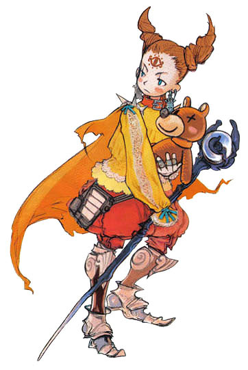 Mewt Randell Art from Final Fantasy Tactics Advance