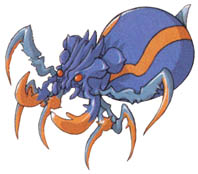 Antlion Monster Art from Final Fantasy Tactics Advance