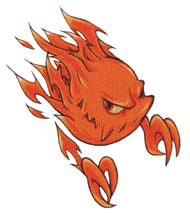Bomb Monster Art from Final Fantasy Tactics Advance