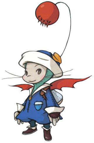 Moogle Gadgeteer Art from Final Fantasy Tactics Advance