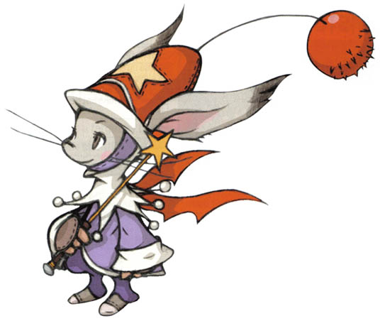 Moogle Time Mage Art from Final Fantasy Tactics Advance