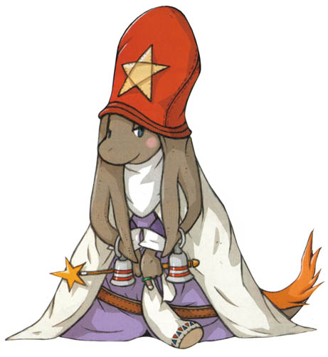 Nu Mou Time Mage Art from Final Fantasy Tactics Advance