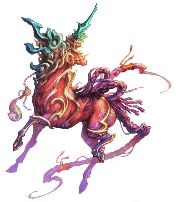 Unicorn Art from Final Fantasy Tactics Advance