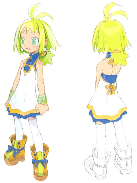 Marona Concept Art from Phantom Brave