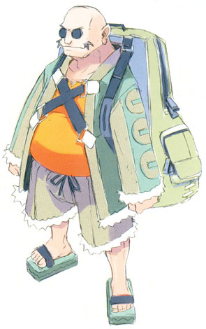 Dungeon Monk Art from Phantom Brave