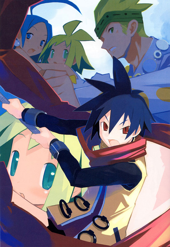 Characters Artwork from Phantom Brave