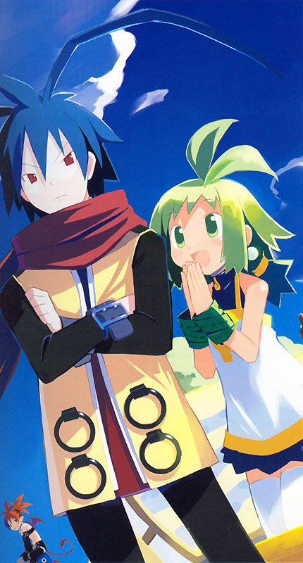 Ash, Marona, & Etna Art from Phantom Brave