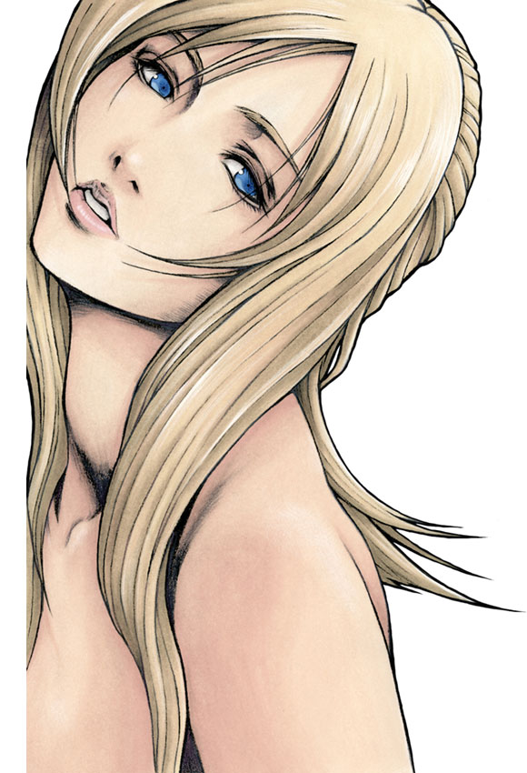 Aya Brea Face Art from Parasite Eve