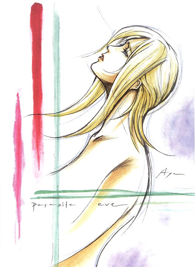 Aya Concept Art from Parasite Eve