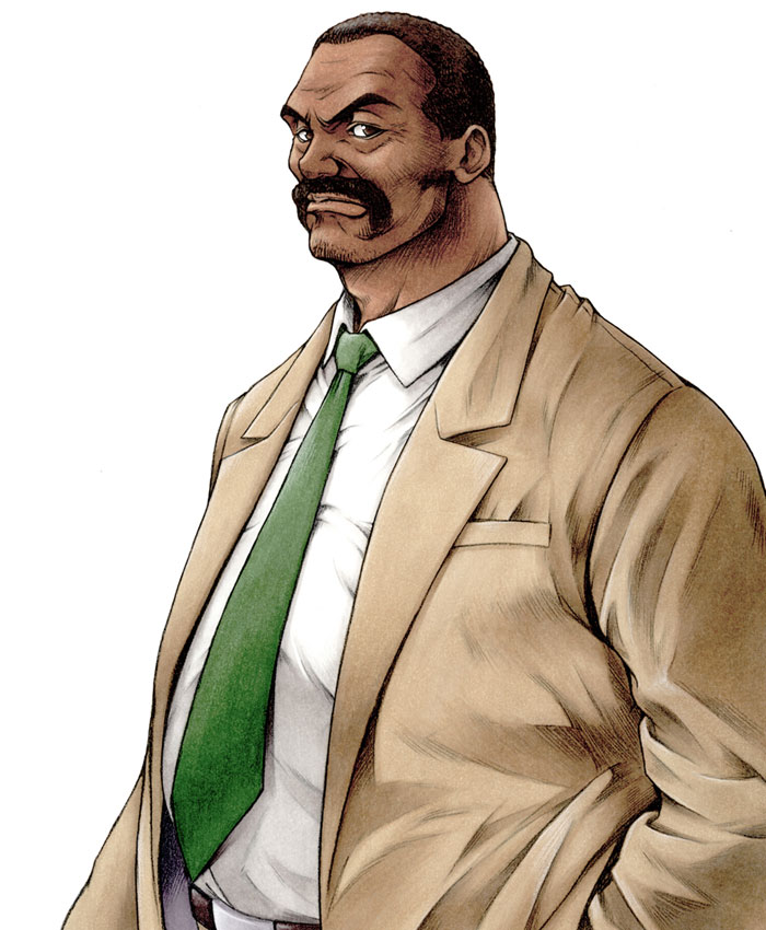 Daniel 'Bo' Dollis Art from Parasite Eve