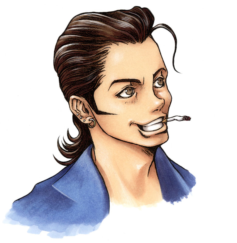 Wayne Garcia Art from Parasite Eve