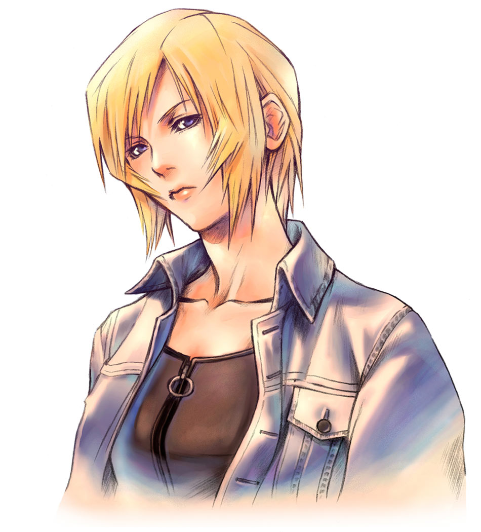 Aya Brea Art from Parasite Eve 2