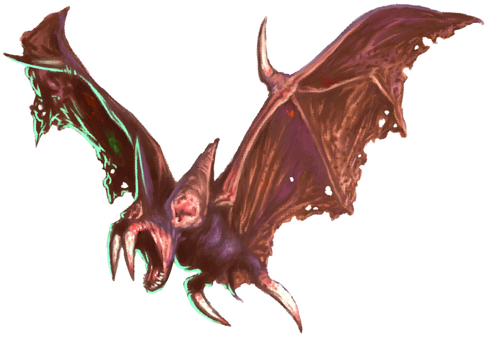 Bat Art from Parasite Eve 2