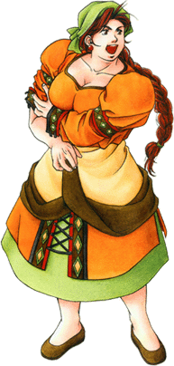 Barbara Art from Suikoden II