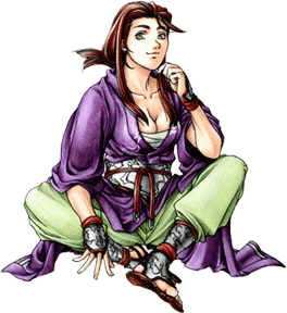 Lo Wen Art from Suikoden II