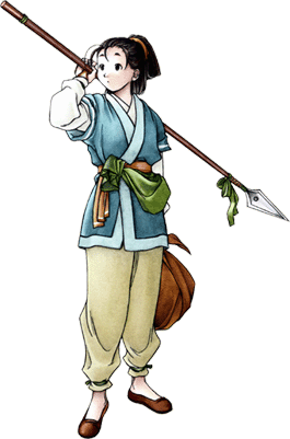 Tomo Art from Suikoden II