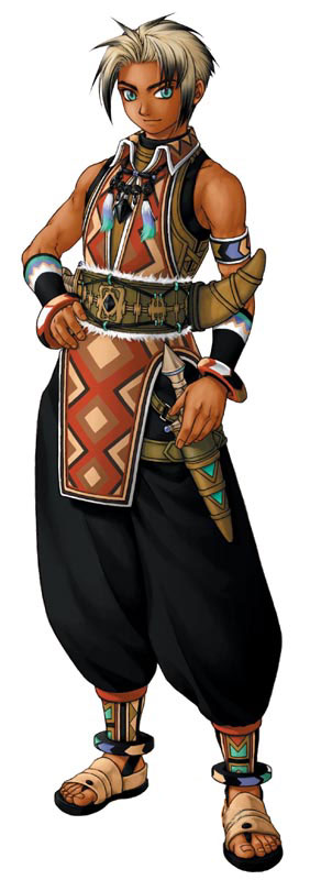 Hugo Art from Suikoden III