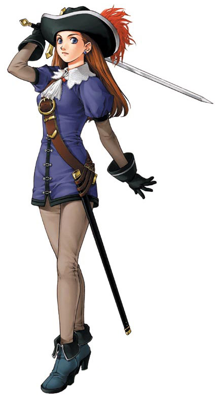 Lilly Art from Suikoden III
