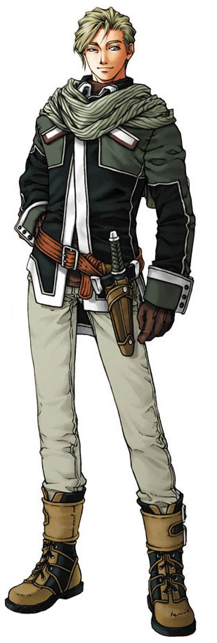 Nash Clovis Art from Suikoden III