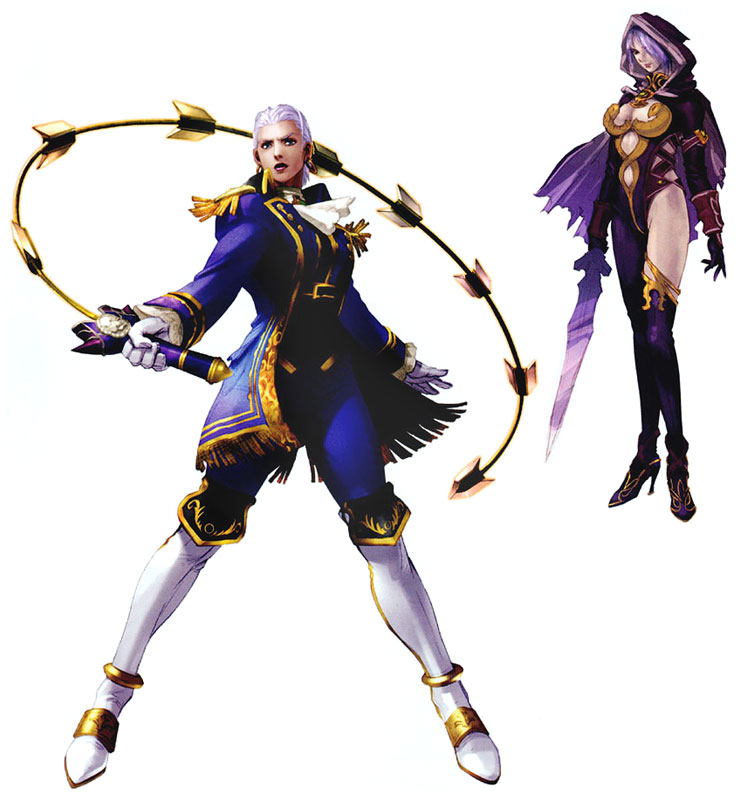 Ivy Costumes Art from Soulcalibur II