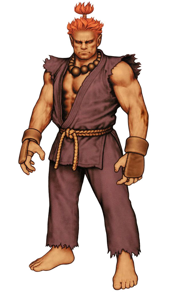 Akuma (Street Fighter) Art from Capcom vs. SNK