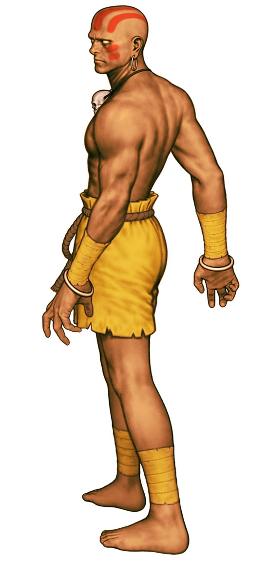 Dhalsim (Street Fighter) Art from Capcom vs. SNK