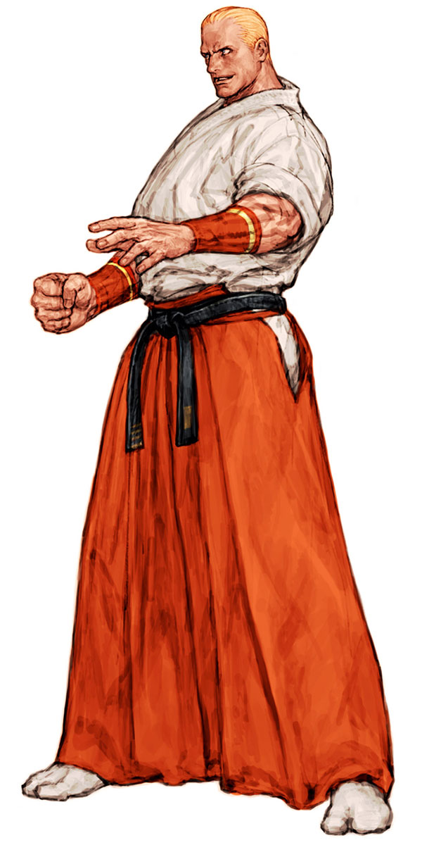 Geese Howard (Fatal Fury) Art from Capcom vs. SNK