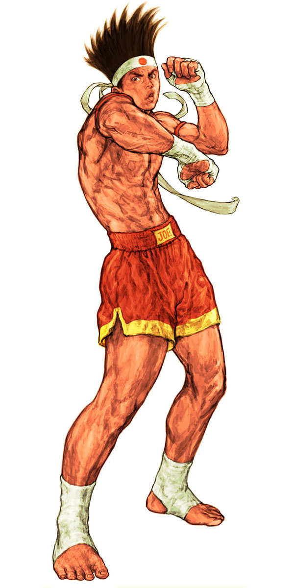 Joe Higashi (Fatal Fury) Art from Capcom vs. SNK