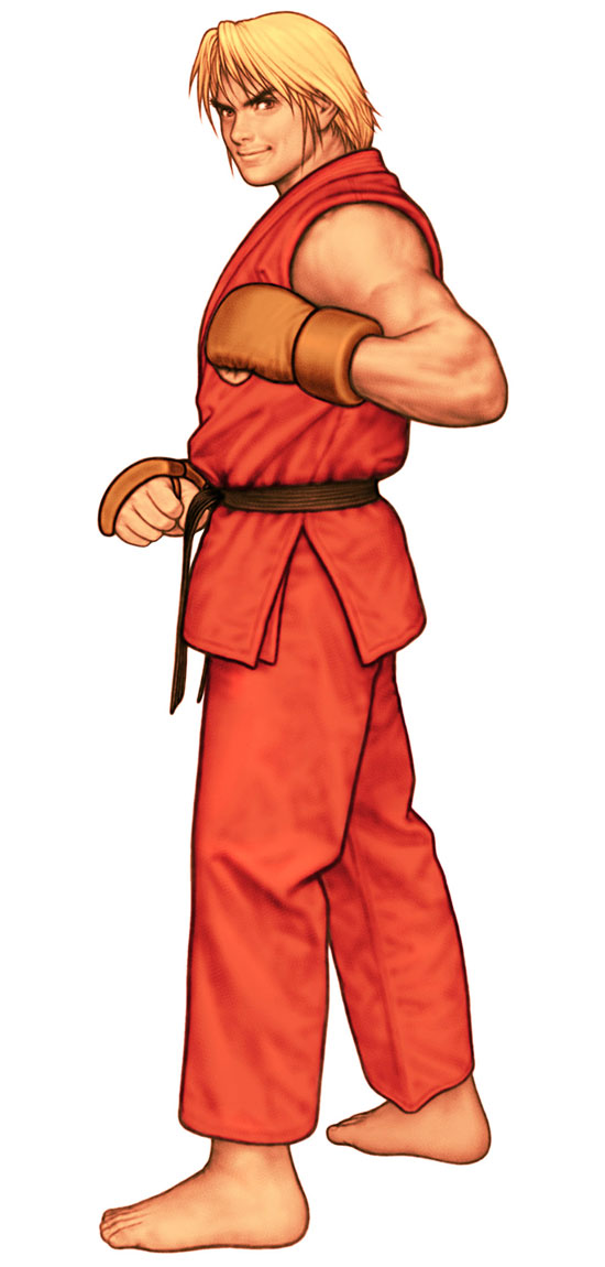 Ken Masters (Street Fighter) Art from Capcom vs. SNK