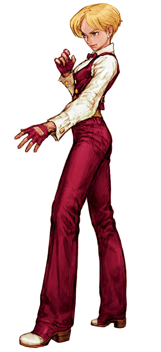 King (Art of Fighting) Art from Capcom vs. SNK
