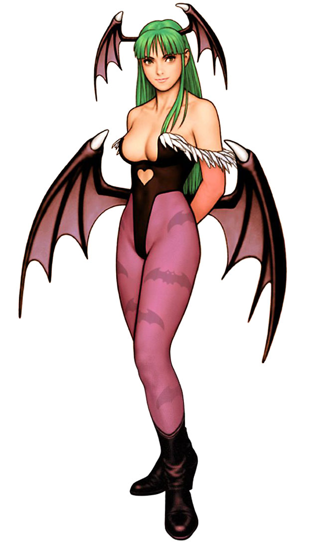 Morrigan Aensland (Darkstalkers) Art from Capcom vs. SNK