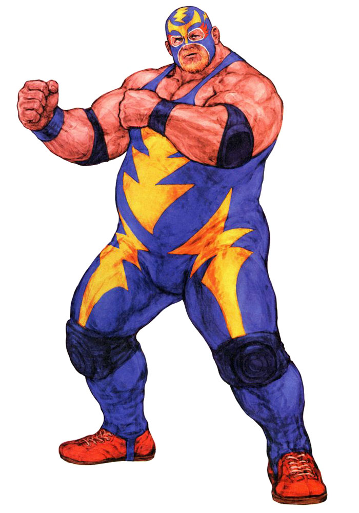 Raiden (Fatal Fury) Art from Capcom vs. SNK