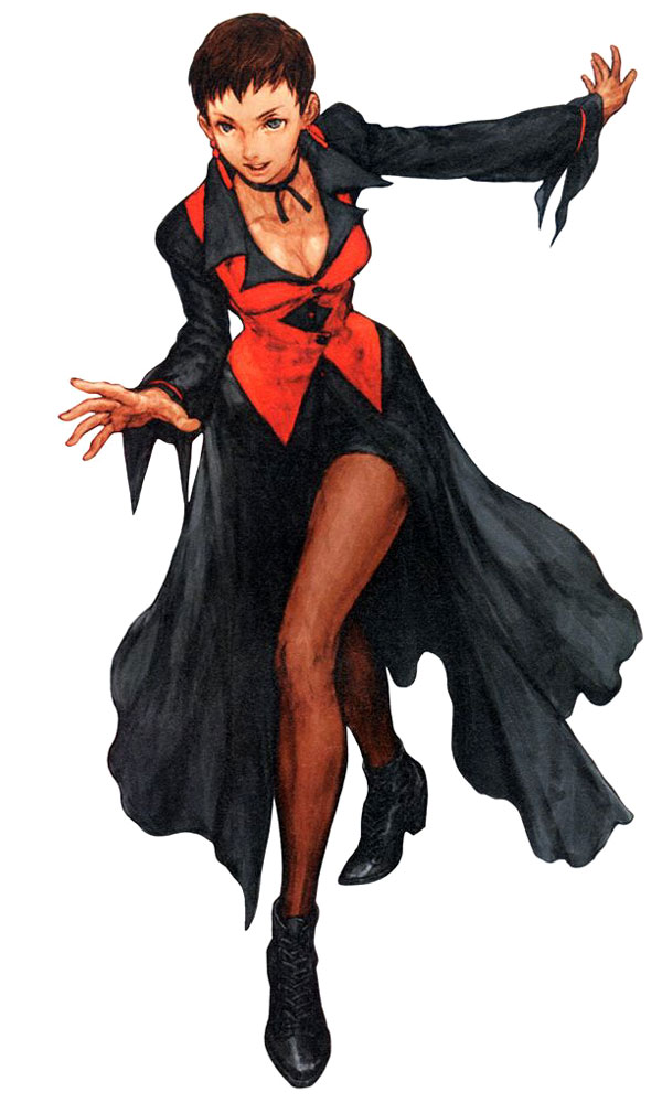 Vice (King of Fighters) Art from Capcom vs. SNK