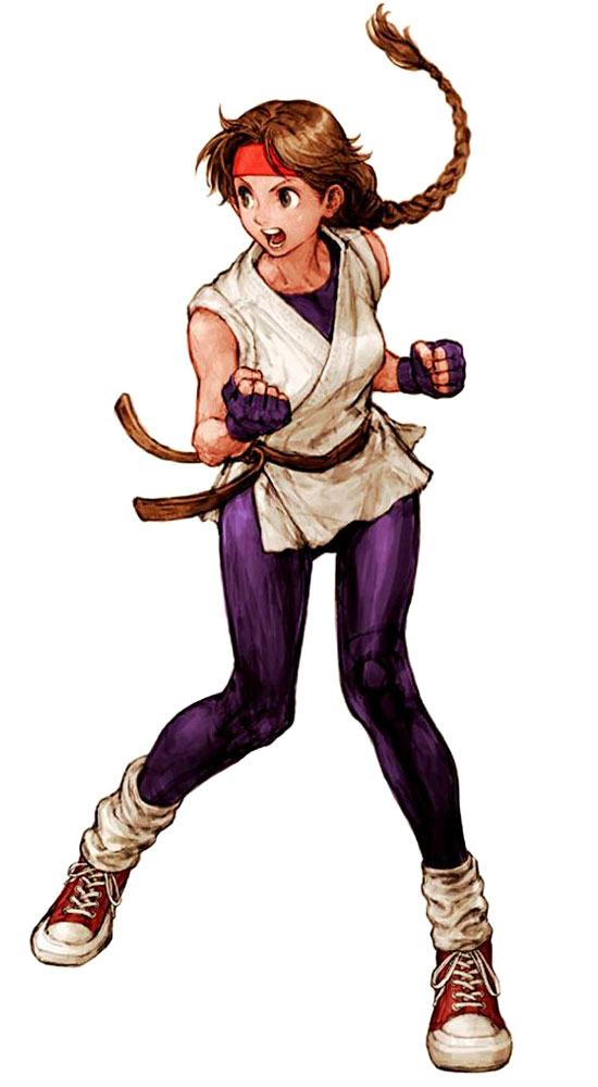Yuri Sakazaki (Art of Fighting) Art from Capcom vs. SNK