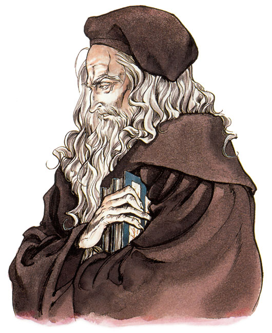 Master Librarian Art from Castlevania: Symphony of the Night