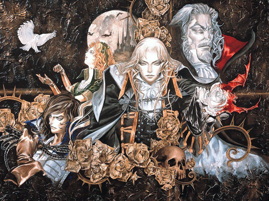 Promotional Art from Castlevania: Symphony of the Night