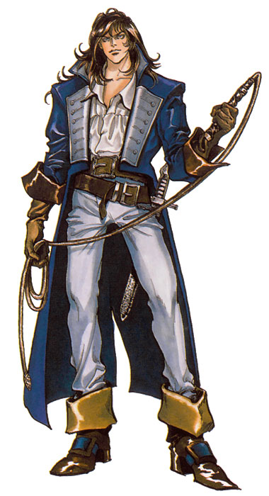 Richter Belmont Art from Castlevania: Symphony of the Night