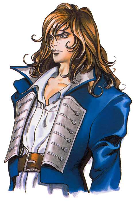Richter Portrait Art from Castlevania: Symphony of the Night