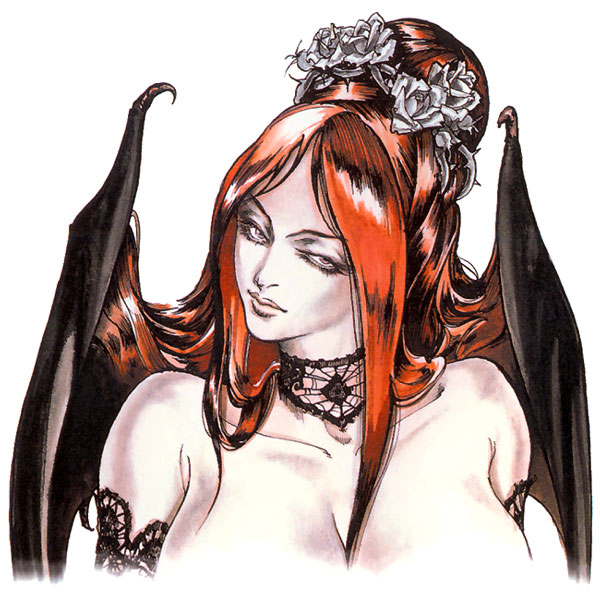 Succubus Art from Castlevania: Symphony of the Night