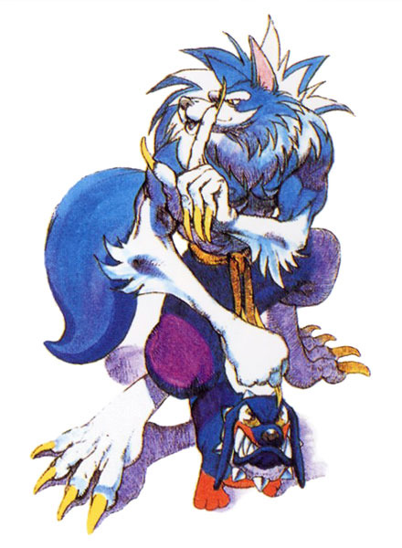 Jon Talbain Art from Darkstalkers