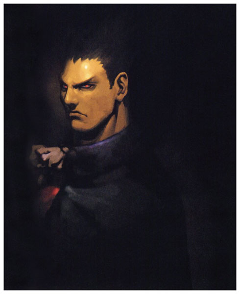 Demitri Portrait Art from Darkstalkers
