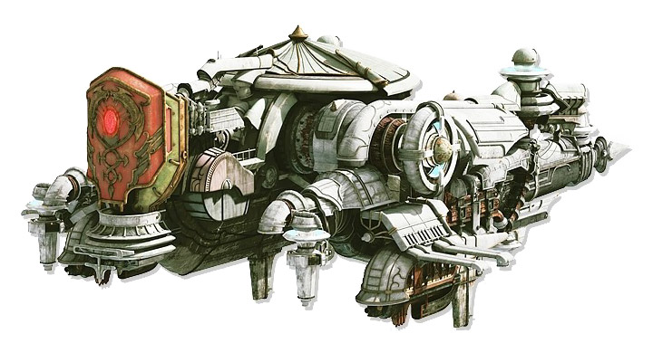Carbuncle Airship Art from Final Fantasy XII