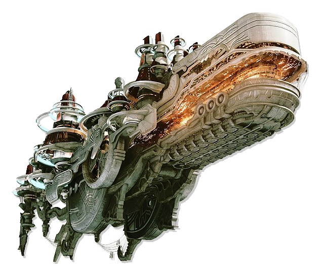 Ifrit Airship Art from Final Fantasy XII