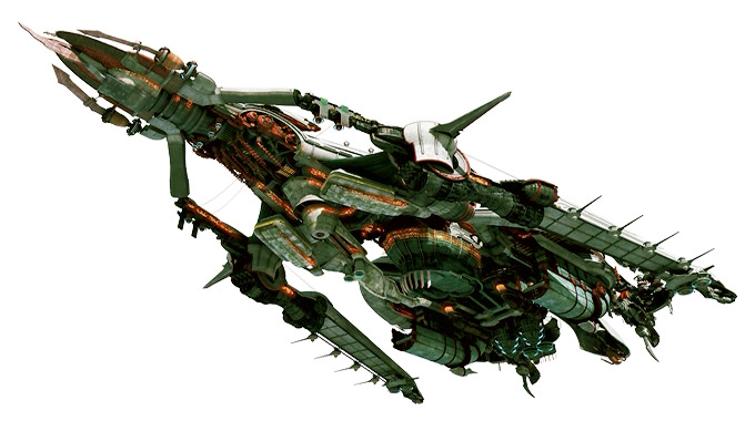 Leviathan Airship Bottom Artwork from Final Fantasy XII