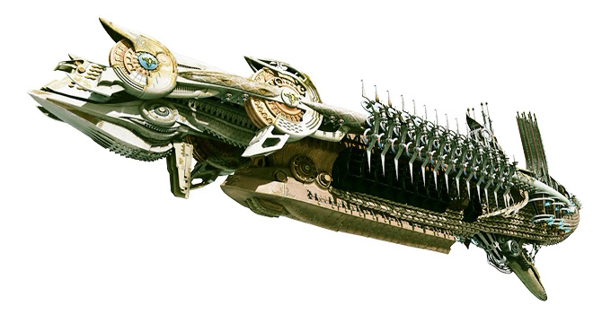 Xezat Surgate Airship Artwork from Final Fantasy XII