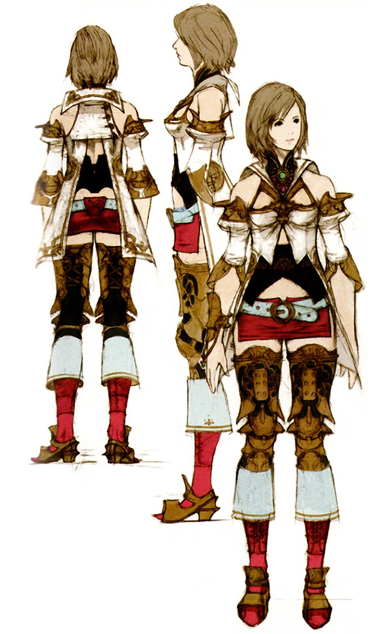 Ashe Concept Art from Final Fantasy XII