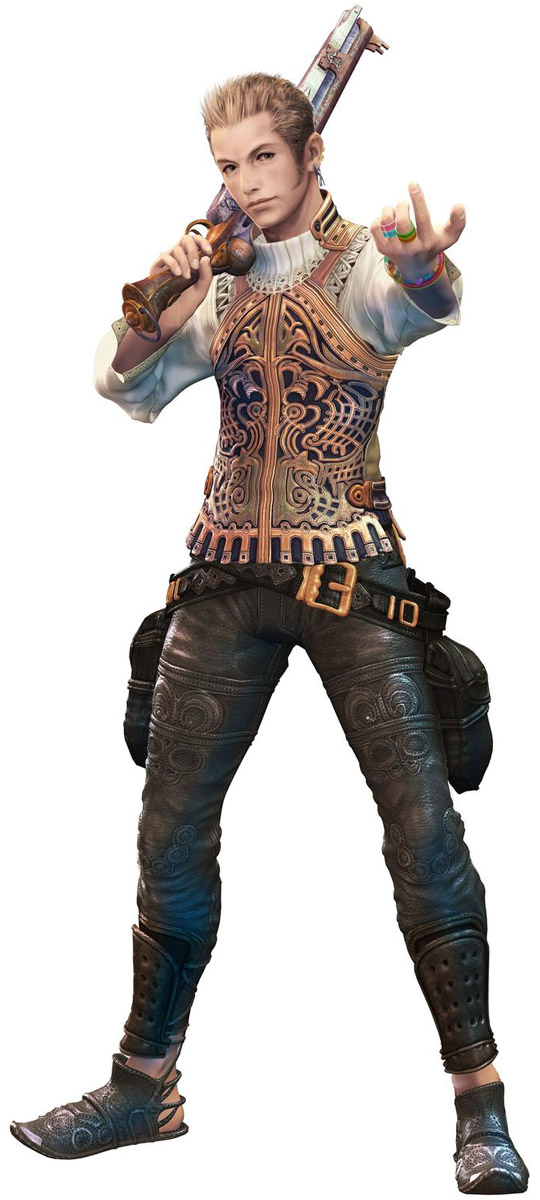 Balthier Art from Final Fantasy XII
