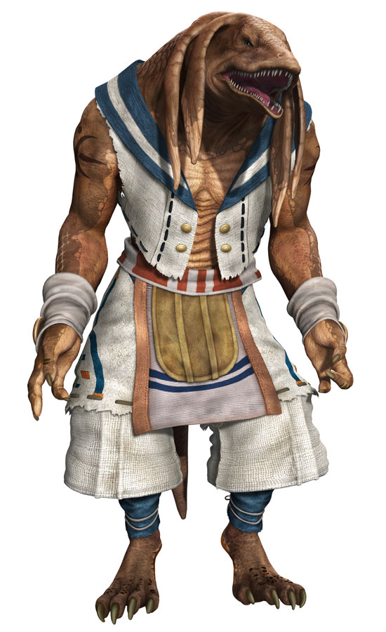Bangaa Art from Final Fantasy XII