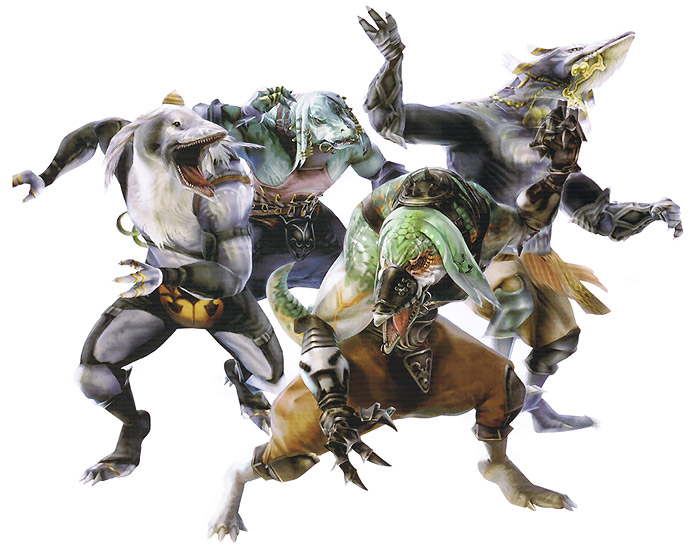 Bounty Hunters Art from Final Fantasy XII