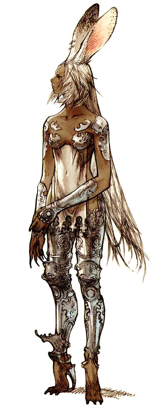 Viera Concept Art from Final Fantasy XII